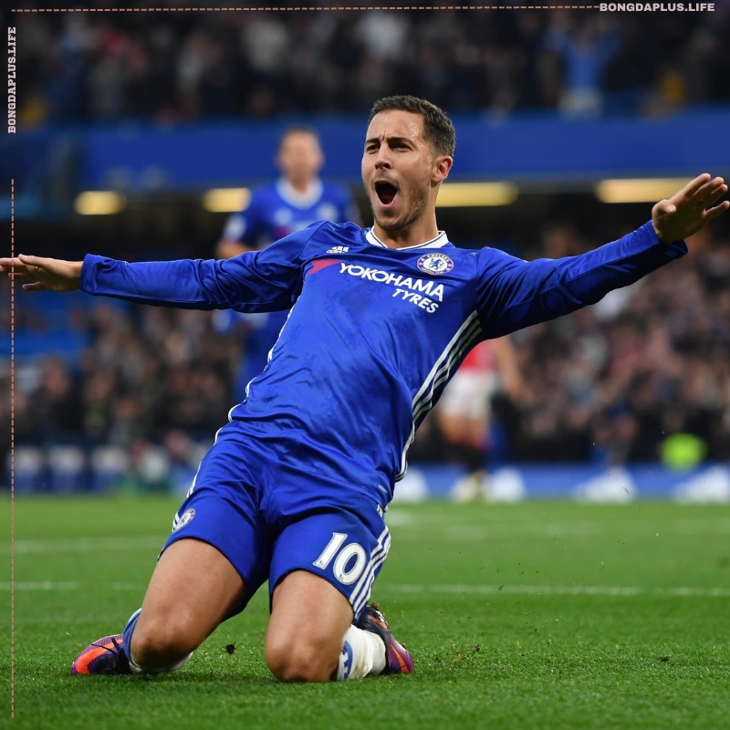 Top 10 cầu thủ đẹp trai nhất ngoại hạng Anh - Eden Hazard